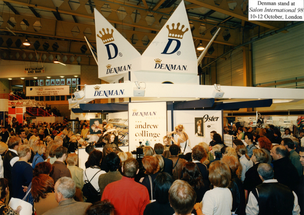 1998-denman-stand-at-salon-inter-jpeg Business First in London – Salon International Celebrates 50 Years